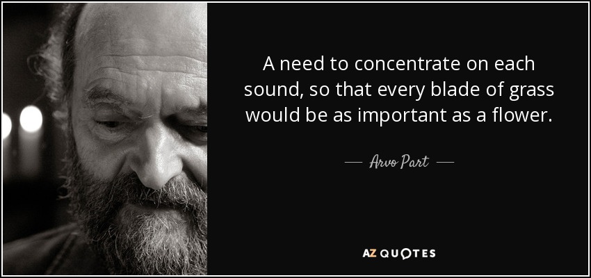 Image result for arvo part quote