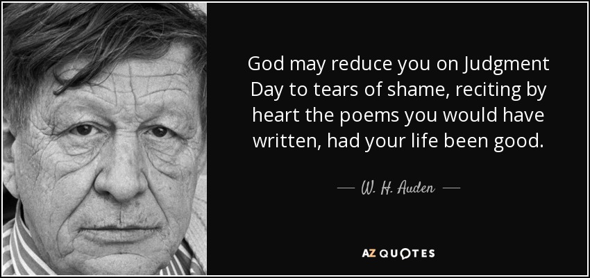 Image result for auden quotes