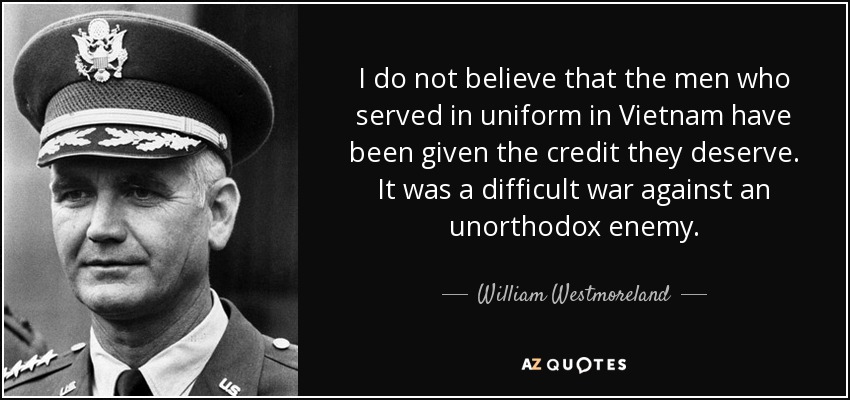 Top 25 Quotes By William Westmoreland | A-Z Quotes
