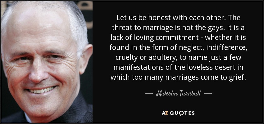 The Threat To Marriage Is Not Thes It Is A Lack Of Loving Commitment Whether It Is Found In The Form Of Neglect