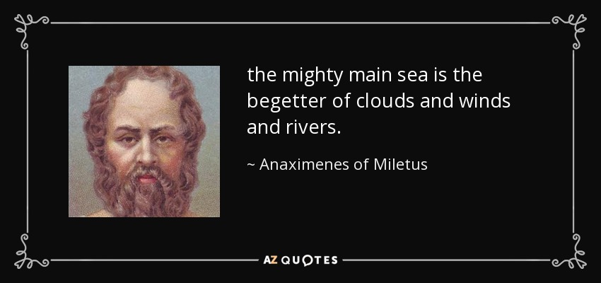 A biography of greek philosopher of miletus anaximander