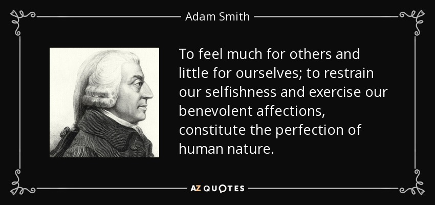TOP 25 QUOTES BY ADAM SMITH (of 208) | A-Z Quotes