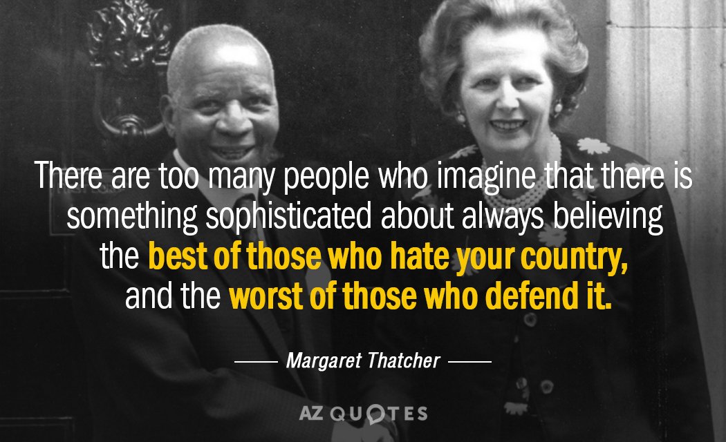 Margaret Thatcher quote: There are too many people who imagine that there is something sophisticated about...