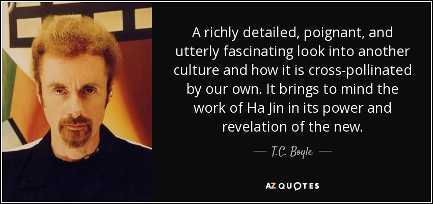 A richly detailed, poignant, and utterly fascinating look into another culture and how it is cross-pollinated by our own. It brings to mind the work of Ha Jin in its power and revelation of the new. - T.C. Boyle