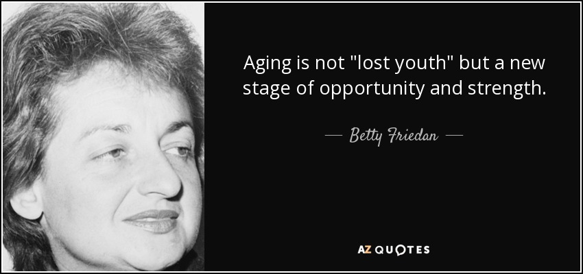 Aging is not 