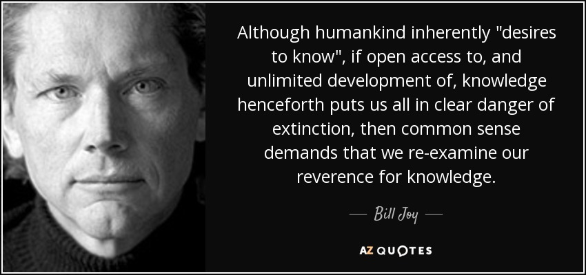 Although humankind inherently 