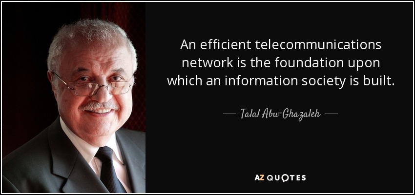 TOP 25 TELECOMMUNICATIONS QUOTES | A-Z Quotes