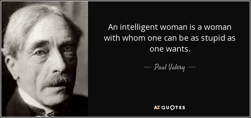 intelligent woman