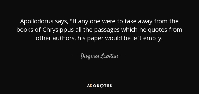 Apollodorus says, 