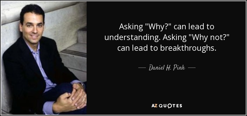 Daniel Pink on X: 20 questions to ask instead of “How are you