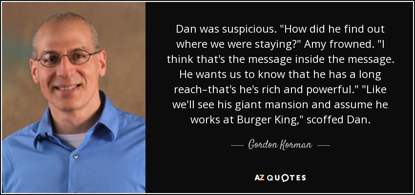 Dan was suspicious. 