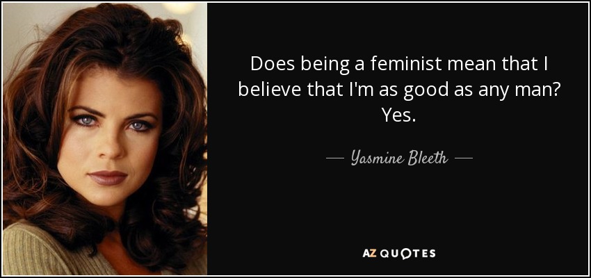 What does a feminist believe