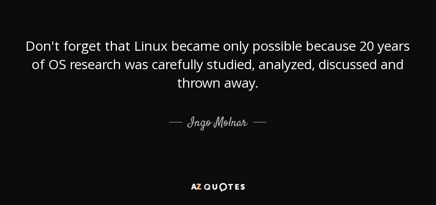 linux research topics