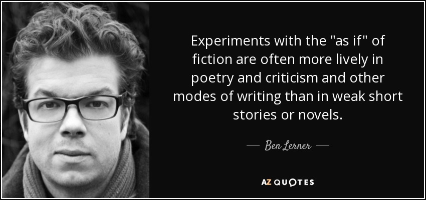 Experiments with the 