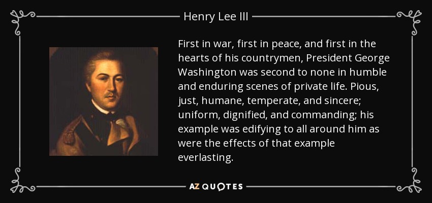 QUOTES BY HENRY LEE III | A-Z Quotes