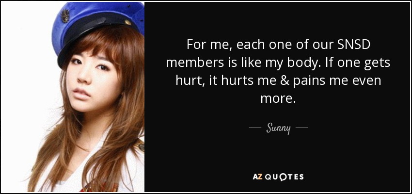 Body sunny snsd Who Are