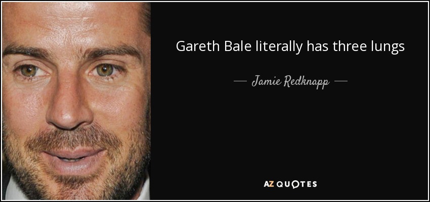Gareth Bale literally has three lungs - Jamie Redknapp
