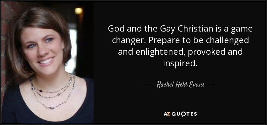 God and the Gay Christian is a game changer. Prepare to be challenged and enlightened, provoked and inspired. - Rachel Held Evans