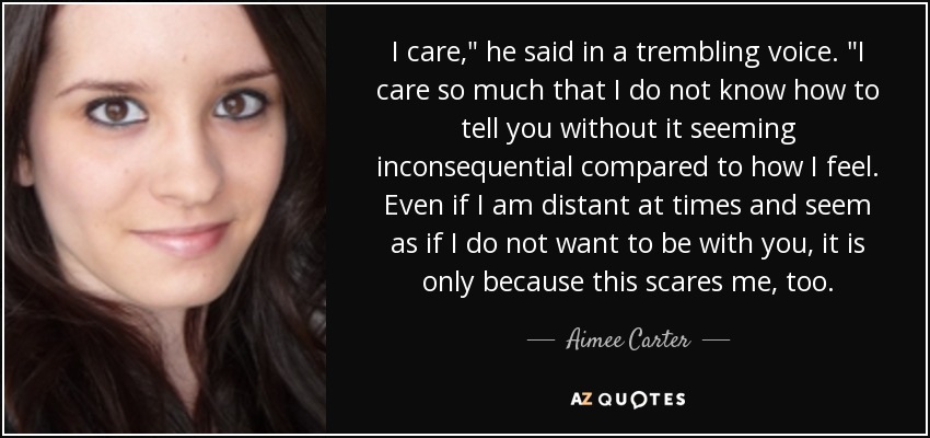 I care,