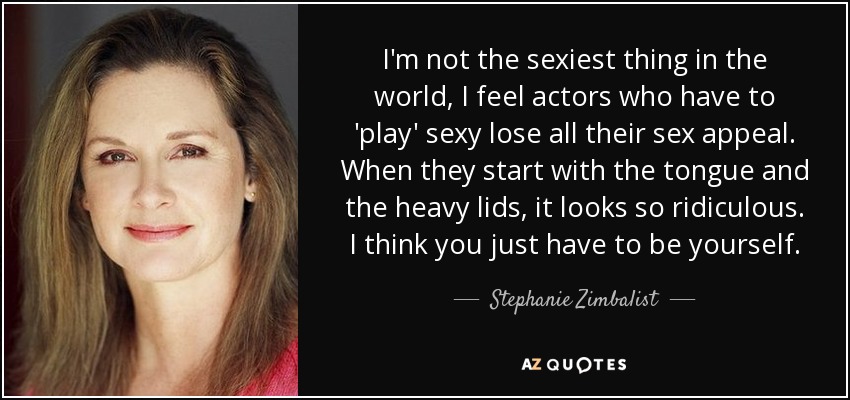 Stephanie zimbalist hot