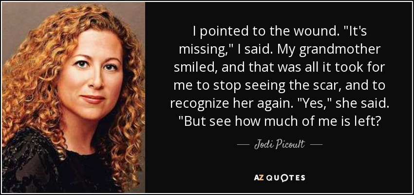 I pointed to the wound. 