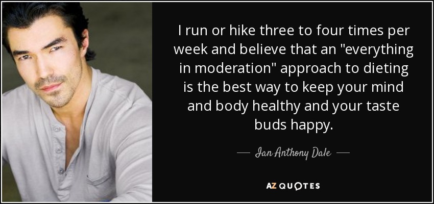 I run or hike three to four times per week and believe that an 