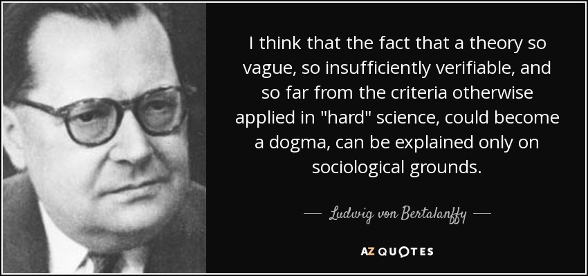 I think that the fact that a theory so vague, so insufficiently verifiable, and so far from the criteria otherwise applied in 