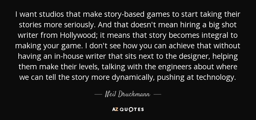 QUOTES BY NEIL DRUCKMANN