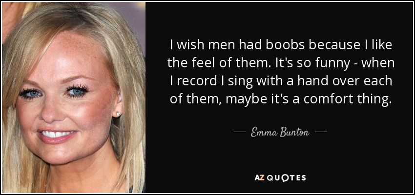 Bunton boobs emma 