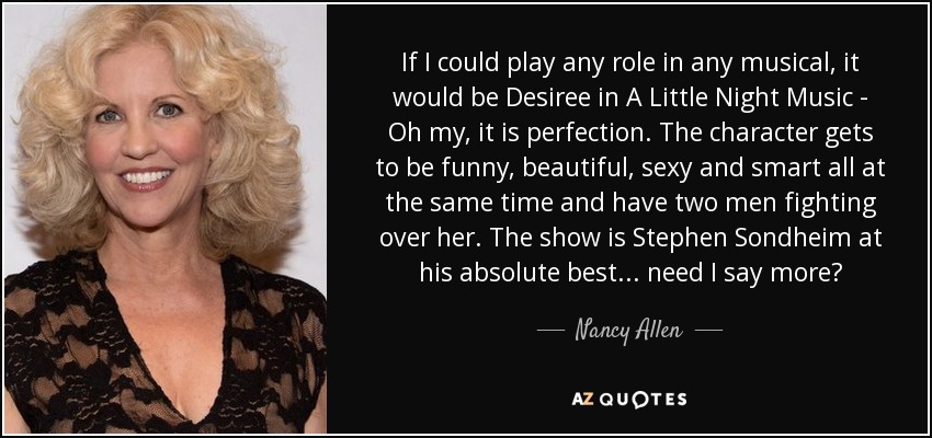 Allen sexy nancy Nancy hits