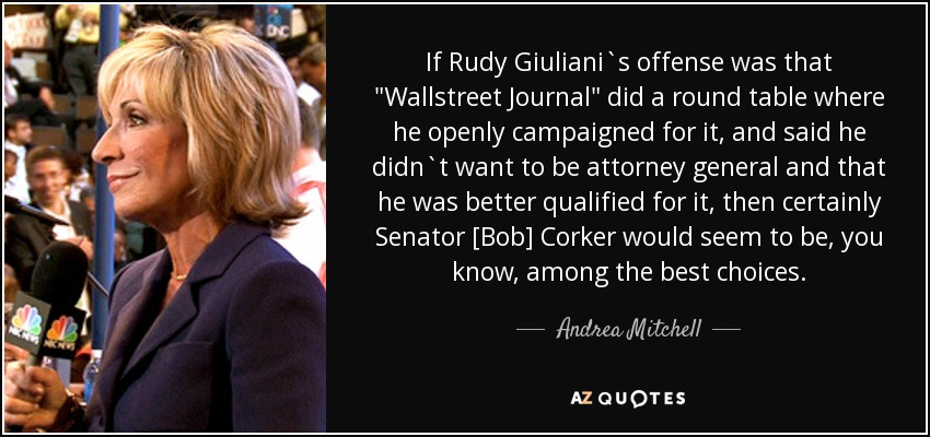 If Rudy Giuliani`s offense was that 