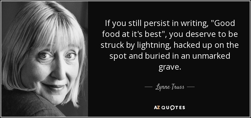 If you still persist in writing, 