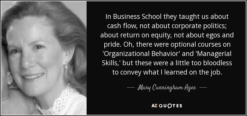 QUOTES BY MARY CUNNINGHAM AGEE