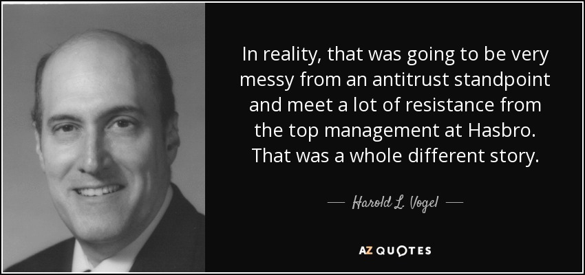 QUOTES HAROLD VOGEL A-Z Quotes