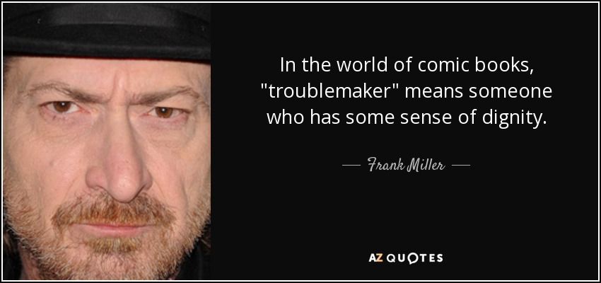 In the world of comic books, 