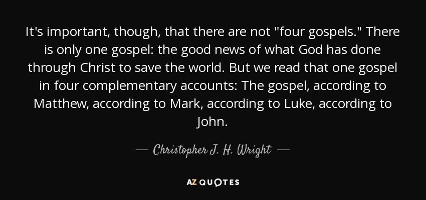 It's important, though, that there are not 