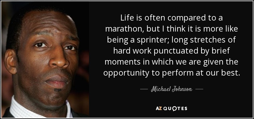 TOP 25 QUOTES BY MICHAEL JOHNSON | A-Z Quotes