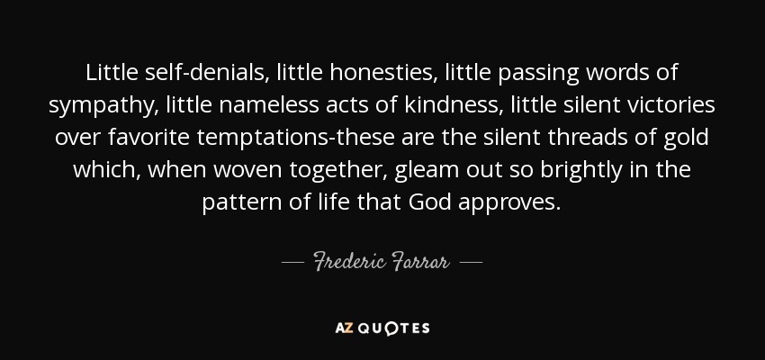 TOP 25 QUOTES BY FREDERIC FARRAR | A-Z Quotes