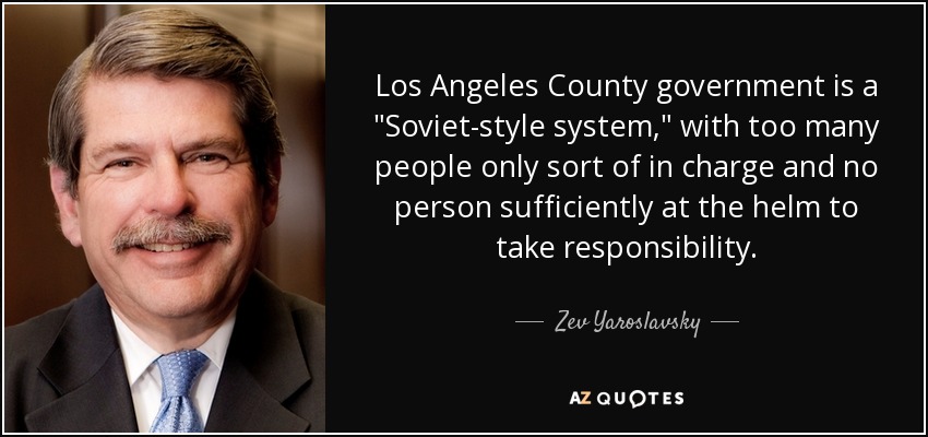 Los Angeles County government is a 