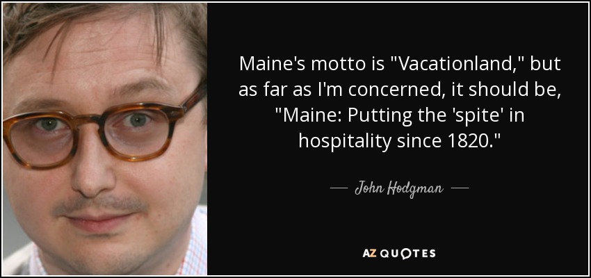 Maine's motto is 