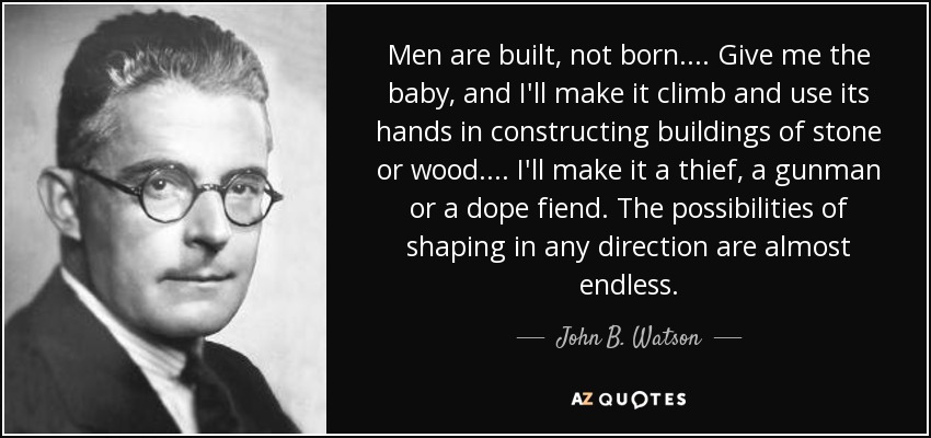TOP 10 QUOTES BY JOHN B. WATSON | A-Z Quotes