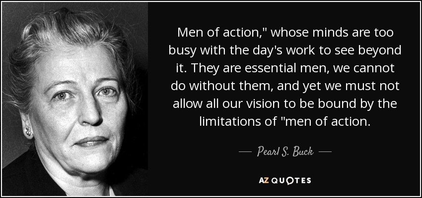 Men of action,