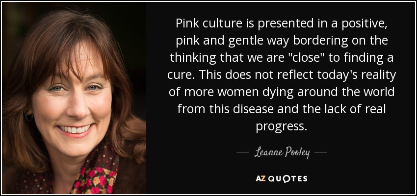 Pink culture is presented in a positive, pink and gentle way bordering on the thinking that we are 