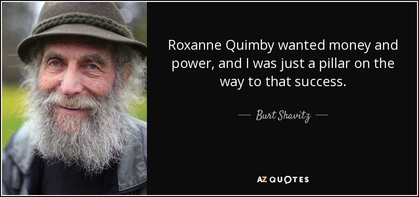 roxanne quimby burts bees