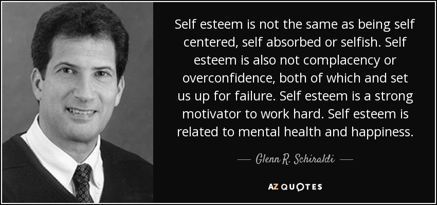 Self absorbed vs self centered