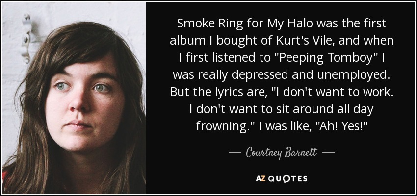 Smoke Ring for My Halo was the first album I bought of Kurt's Vile, and when I first listened to 