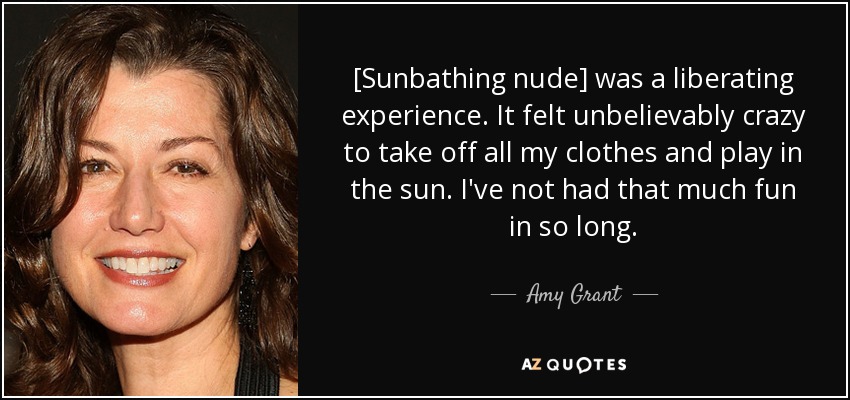 Topless amy grant Amy Grant