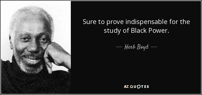 Sure to prove indispensable for the study of Black Power. - Herb Boyd