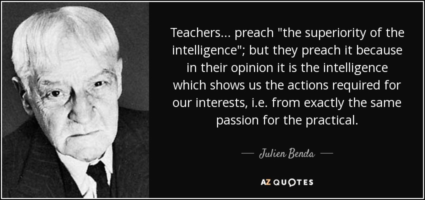 Teachers ... preach 