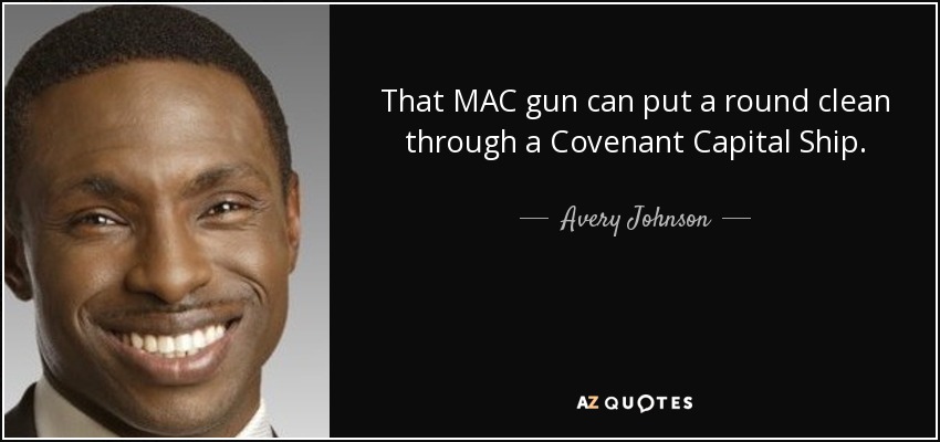 That MAC gun can put a round clean through a Covenant Capital Ship. - Avery Johnson